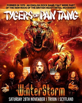  Tygers of Pan Tang at Troon WinterStorm Festival